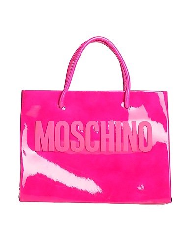MOSCHINO Handbag Magenta Soft Leather