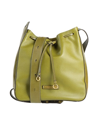 THE BRIDGE Across-body bag Green Soft Leather