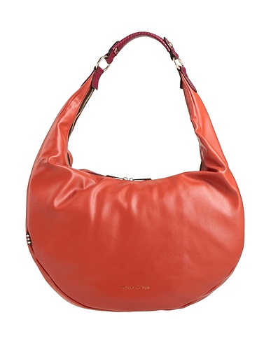 MANILA GRACE Shoulder bag Rust 100% Polyurethane