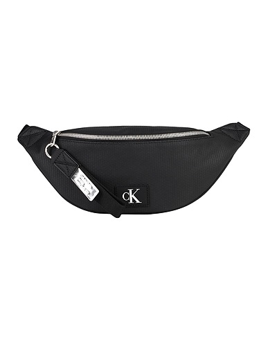 CALVIN KLEIN JEANS Belt Bags Black 51% Recycled polyester, 49% Polyurethane