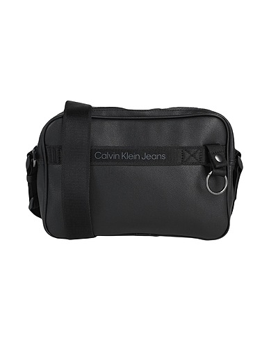 CALVIN KLEIN JEANS Across-body bag Black 100% Polyurethane
