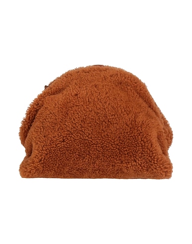 ANITA BILARDI Handbag Brown Shearling