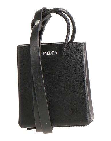 MEDEA Shoulder bag Black 100% Soft Leather