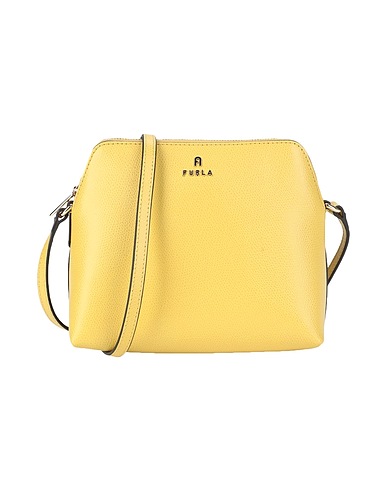 FURLA Cross-body bags FURLA CAMELIA MINI CROSSBODY S
 Yellow 100% Leather