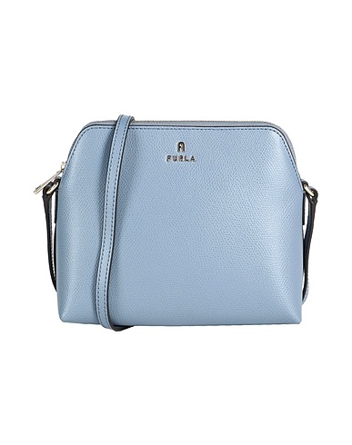 FURLA Cross-body bags FURLA CAMELIA MINI CROSSBODY S
 Slate blue 100% Leather