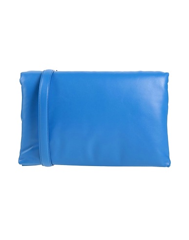 MARNI Borsa a tracolla Azzurro 100% Pelle di bovino, Ottone