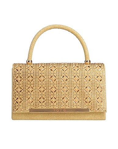 TOY G. Borsa a mano Oro 100% Poliestere
