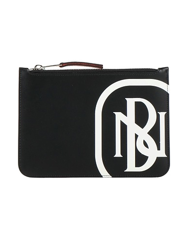 NEIL BARRETT Handbag Black Soft Leather