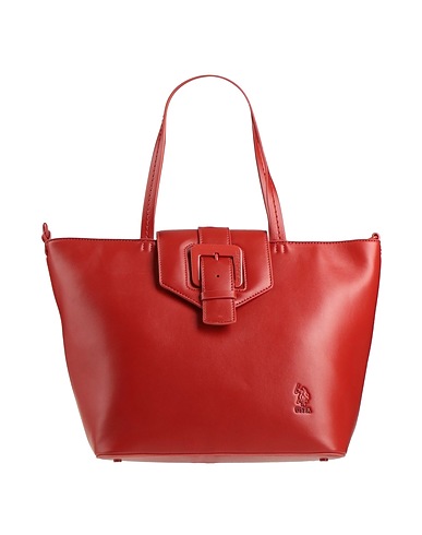 U.S.POLO ASSN. Handtasche Ziegelrot 100% Polyurethan