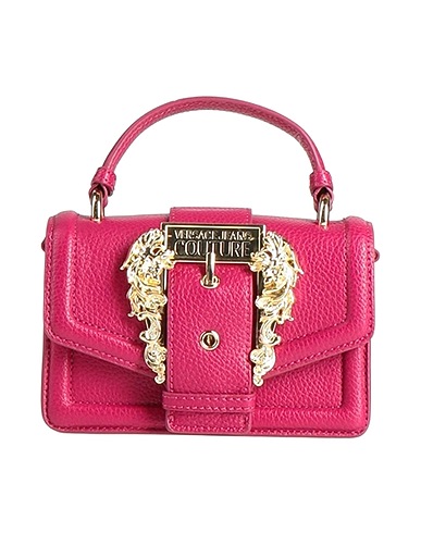 VERSACE JEANS COUTURE Borsa a mano Magenta 100% Poliestere, Poliuretano
