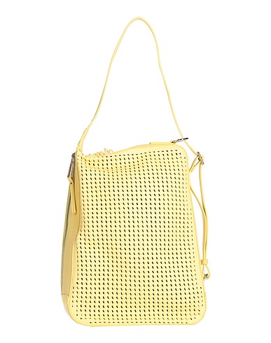 SILVIAN HEACH Shoulder bag Pastel yellow 100% Polyurethane