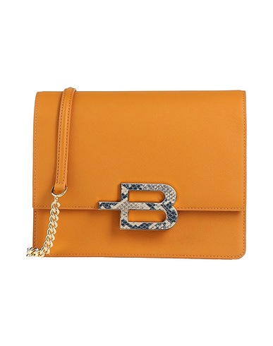 BALDININI Cross-body bags Mandarin 80% Calfskin, 20% PVC - Polyvinyl chloride