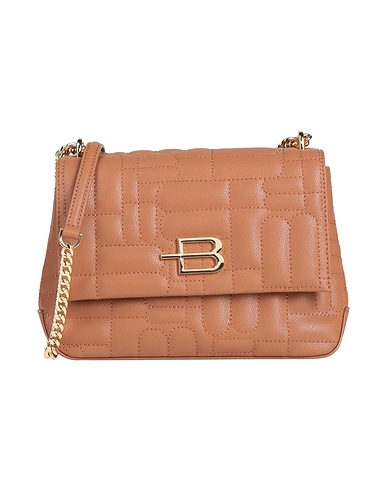 BALDININI Cross-body bags Brown 80% Calfskin, 20% PVC - Polyvinyl chloride