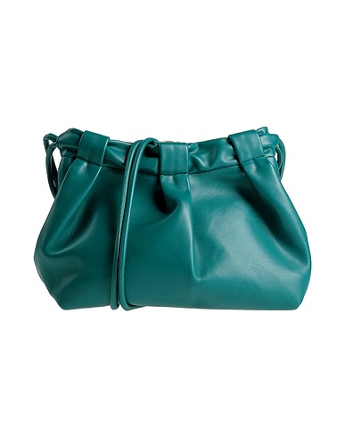 THEMOIRÈ Borsa a tracolla Verde petrolio Poliestere da PET riciclato