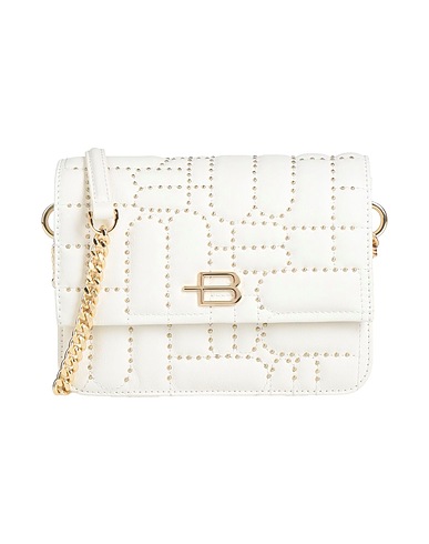 BALDININI Across-body bag White 80% Calfskin, 20% PVC - Polyvinyl chloride