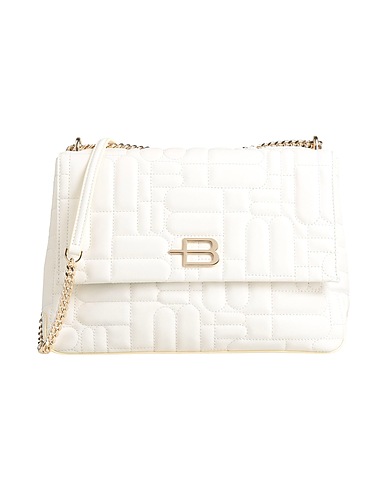 BALDININI Sac bandoulière Blanc 80% Cuir de veau, 20% PVC - Polychlorure de vinyle