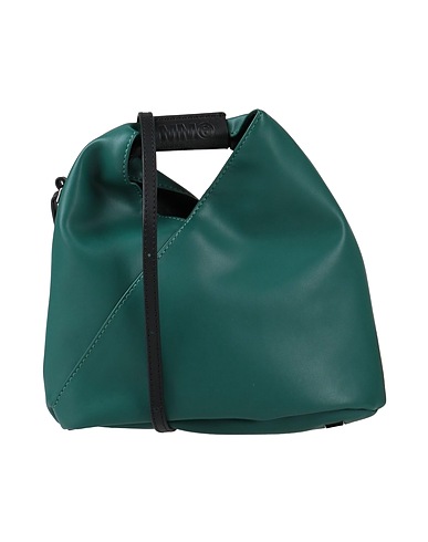 MAISON MARGIELA Borsa a tracolla Verde scuro Fibre tessili