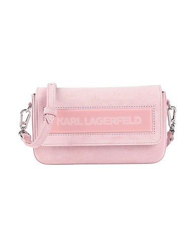 KARL LAGERFELD Umhängetasche ICON K SM FLAP SHB SUEDE
 Antikrosa 86% Rindsleder, 10% Recyceltes Leder, 2% Polyester, 2% Polyurethan