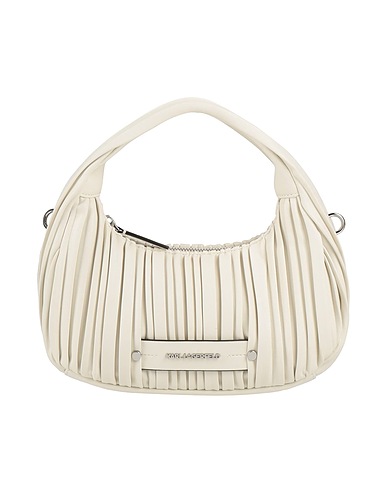 KARL LAGERFELD Handtasche K/KUSHION SM HOBO
 Off white 58% Recyceltes Polyurethan, 42% Polyurethan
