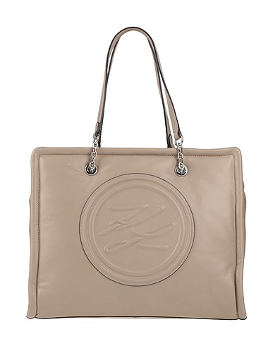 KARL LAGERFELD Borsa a mano K/AUTOGRAPH SOFT LG TOTE
 Tortora 58% Poliestere riciclato, 42% Poliuretano