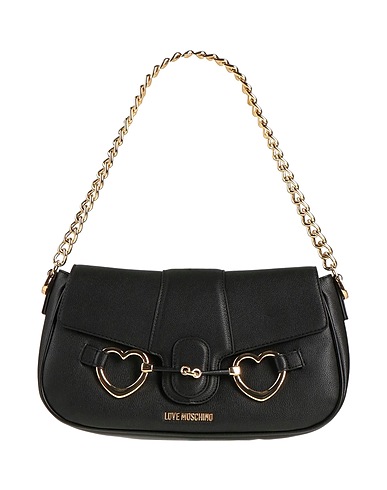 LOVE MOSCHINO Handbag Black 100% Polyurethane