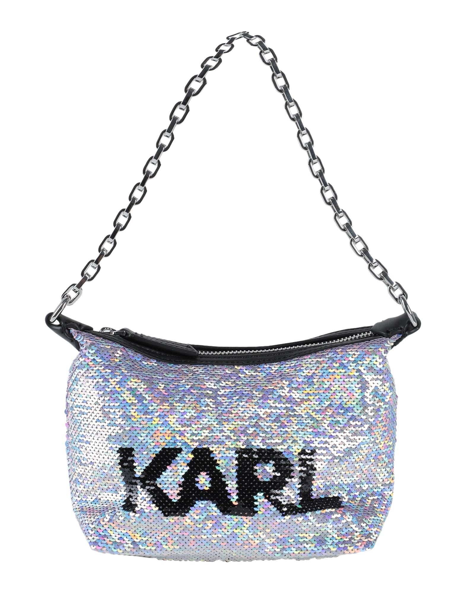 KARL LAGERFELD K/ID MD HALF MOON BAG | Handtasche Schwarz