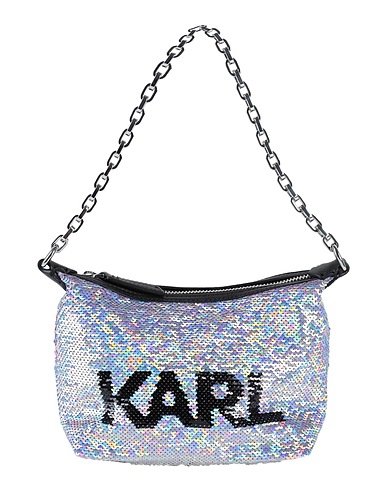 KARL LAGERFELD Handbag K/EVENING MINI SHB SEQUINS
 Lilac 66% Polyethylene, 34% Polyurethane