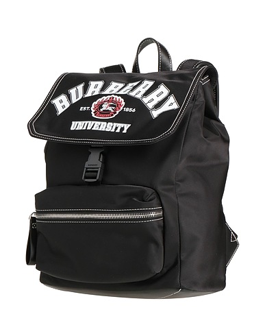 BURBERRY Rucksack & bumbag Black 100% Polyamide, Soft Leather