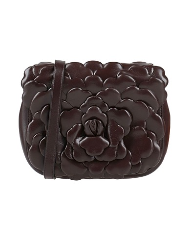 VALENTINO GARAVANI Across-body bag Dark brown Soft Leather