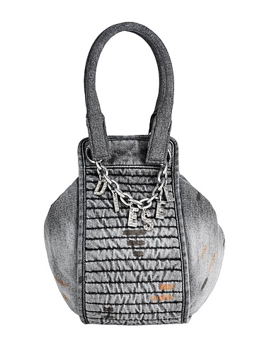 DIESEL Handtasche D-VINA-S
 Grau Gewebefasern