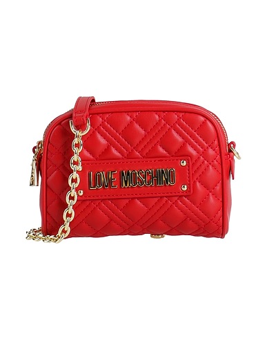 LOVE MOSCHINO Umhängetasche Rot Polyurethan