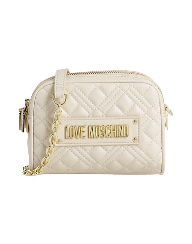 LOVE MOSCHINO Across-body bag Ivory Polyurethane