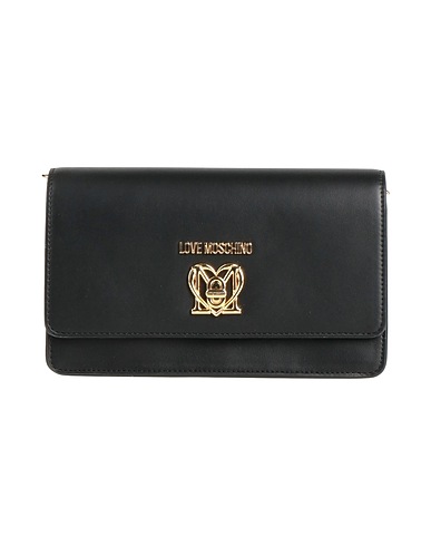 LOVE MOSCHINO Handbag Black 100% Polyurethane