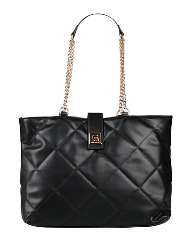 BALDININI Schultertasche Schwarz 100% Polyurethan