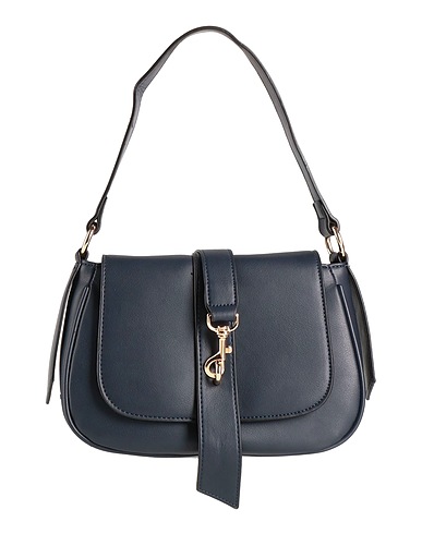 BALDININI Handbag Midnight blue 100% Polyurethane