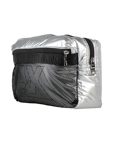 ARMANI EXCHANGE Rucksacks Silver 100% Polyamide