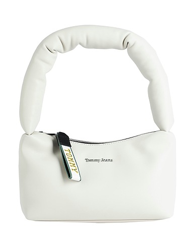 TOMMY JEANS Handbag Beige 100% Polyurethane
