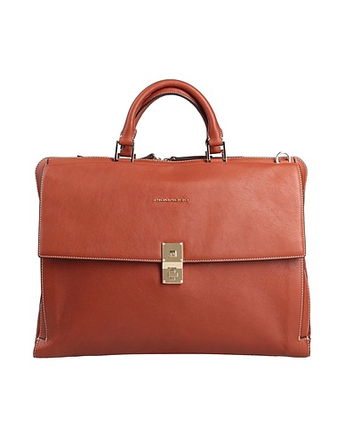 PIQUADRO Borsa a mano Cuoio Pelle di bovino, EVA (Etilene - Vinil - Acetato), Nylon, Poliestere, Metallo