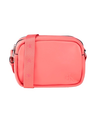 CALVIN KLEIN JEANS Borsa a tracolla Corallo 51% Poliestere, 49% Poliuretano