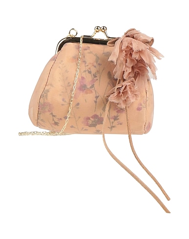 A TENTATIVE ATELIER Across-body bag Light brown Textile fibres