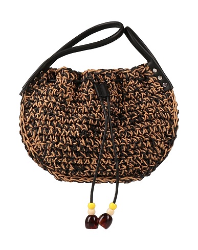 ZANELLATO Borsa a mano Beige Rafia naturale