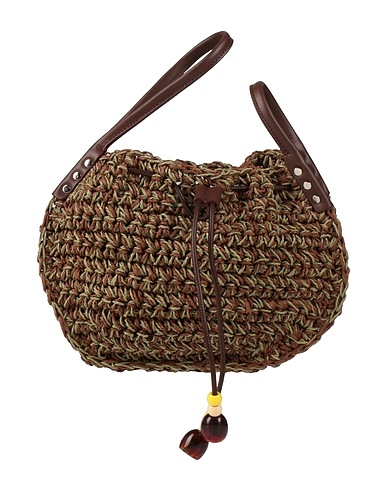 ZANELLATO Handbag Brown Natural raffia