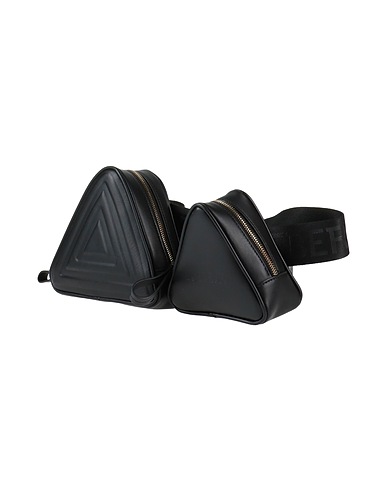 ICEBERG Belt Bags Black 100% Calfskin, Polyester