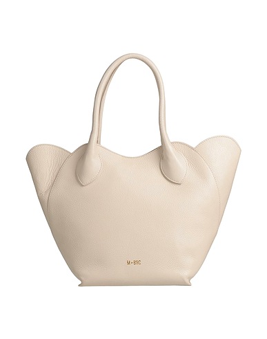 M★BRC Handbag Cream Leather