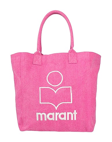 ISABEL MARANT Handbag Magenta 100% Cotton