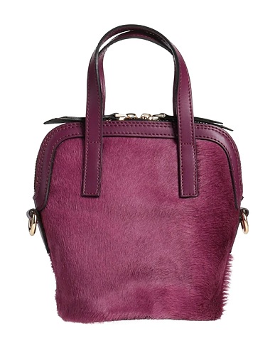 INNUE' Handbag Plum 100% Bovine leather