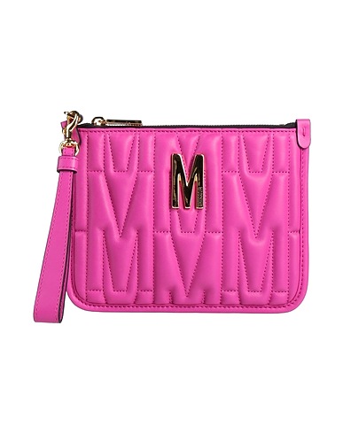 MOSCHINO Handbag Magenta Soft Leather