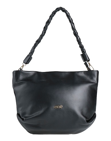 EXTE Handtasche Schwarz Leder