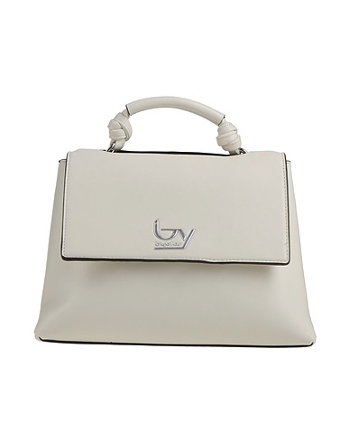 BY BYBLOS Handbag Off white 100% Polyurethane