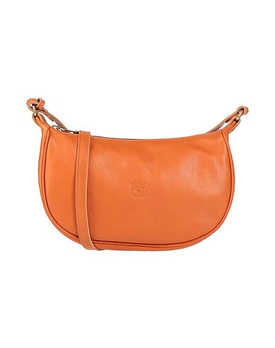 IL BISONTE Across-body bag Tan Leather